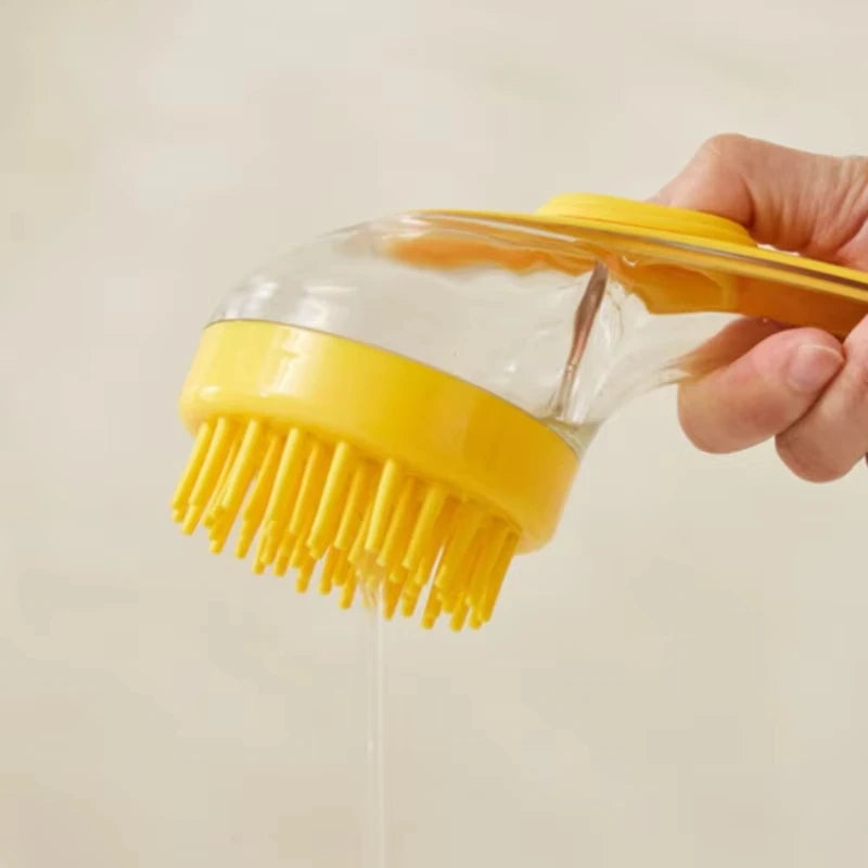 PawSpa™ 2-in-1 Bath Brush & Shampoo Dispenser | Massage, Clean & Pamper in One