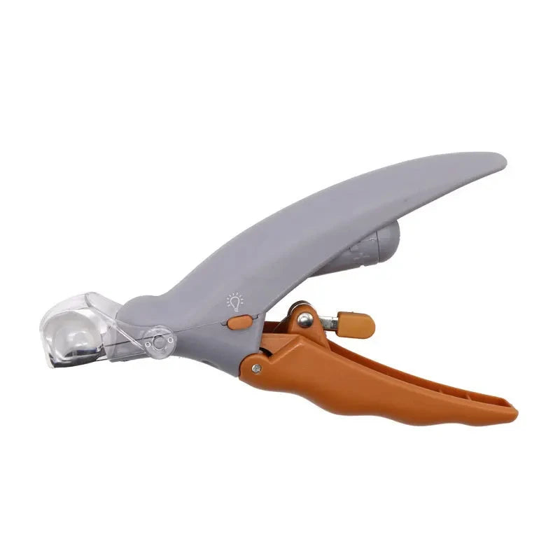 Pet Nail Clipper with LED Light – Stainless Steel Cat & Dog Nail Trimmer